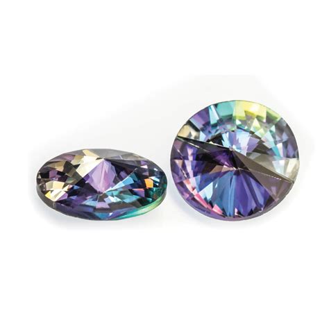 Potomac Crystal Rivolis Fractal Lavender 14mm Pack Of 2