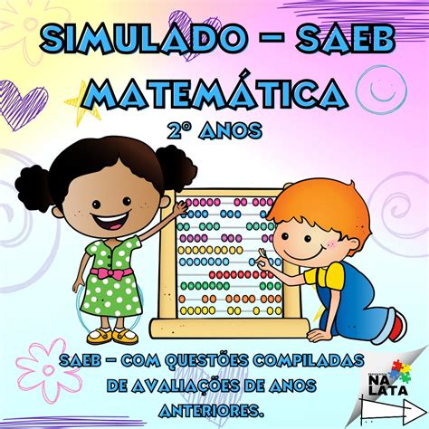 Simulado Saeb Matemática 2º ano Pedagogia na lata Hotmart