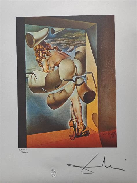 Salvador Dali Signed Lithograph Young Virgin Auto Sodomized Etsy Ireland