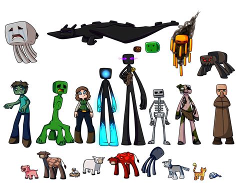 Draw All The Minecraft By Textris92 On Deviantart Minecraft Anime