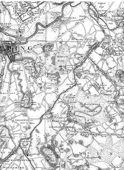 Arborfield Local History Society - Thomas Pride Map 1790