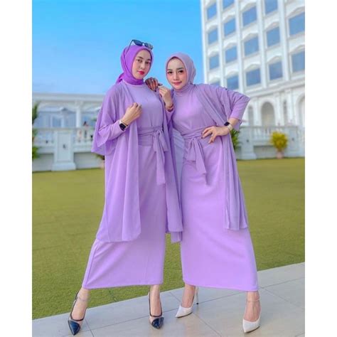 Jual Inner Dress Lengan Panjang Gamis Manset Lengan Panjang Spandek