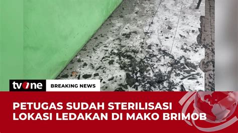 Sumber Ledakan Di Mako Brimob Surabaya Berasal Dari Gudang Bahan