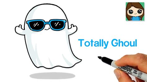 Step By Step Guide To How To Draw A Cute Ghost That Are Easy And Fun