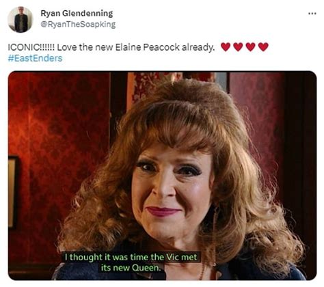 Eastenders Fans Thrilled As Lindas Mum Elaine Makes Her Iconic