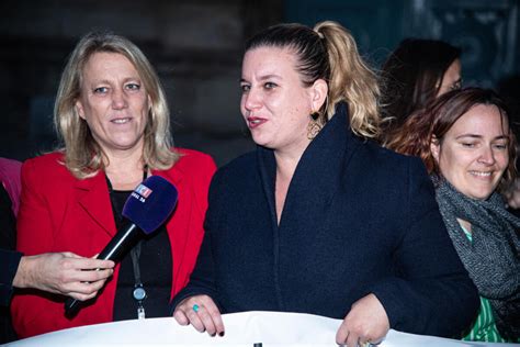 Photo Mathilde Panot Présidente Du Groupe Lfi Nupes à Lassemblée Nationale Le 24 Novembre