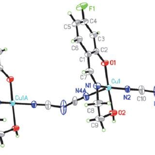 Molecular Structure Of Showing The Atom Numbering Scheme