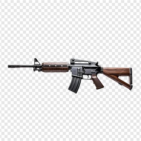 Premium PSD | Rifle isolated on transparent background