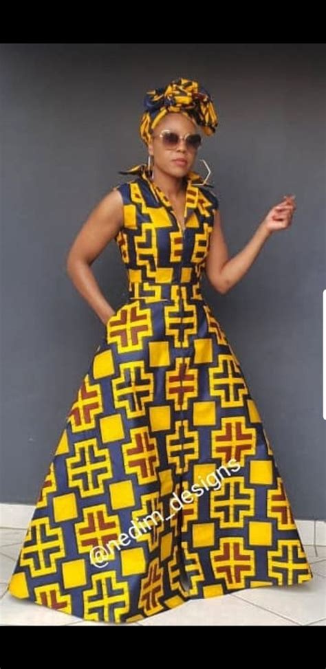 African Maxi Dresses Nedim Designs African Fashion