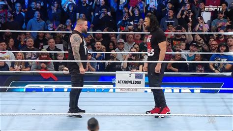 Kevin Owens Regresa Y Ataca A Roman Reigns Wwe Smackdown De