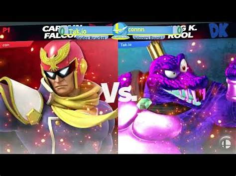 SocaSmash 71 Ult Singles Connn Mario Captain Falcon Vs Tak Io