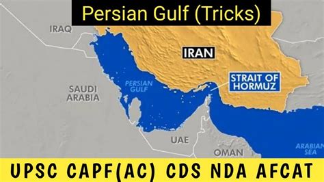 World Map Persian Gulf