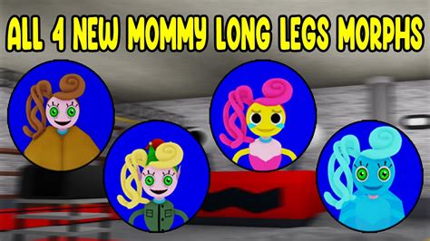 UPDATE How To Find ALL 4 NEW MOMMY LONG LEGS MORPHS In Find The Mommy