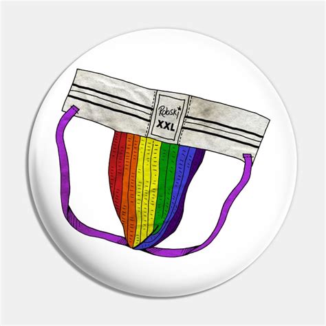 Pride Jockstrap Gay Pin Teepublic