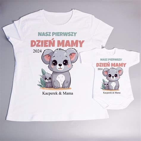 Nasz pierwszy Dzień Mamy koala zestaw ZESTAWY Mama i syn ZESTAWY