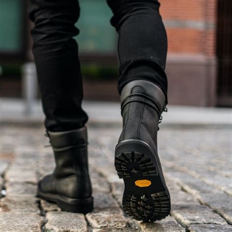 Mens Explorer Combat Boot In Black Matte Thursday Boot Company Combat Boots Combat Boots