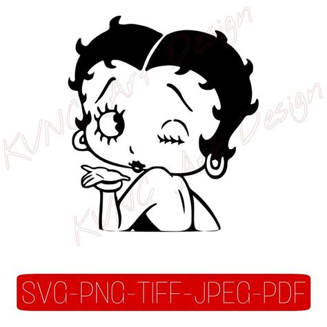 Betty Boop Svg Betty Boop Png Inspire Uplift