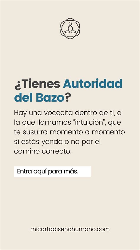 Tienes Autoridad Del Bazo Est S A Un Solo Clic De Adentrarte En El