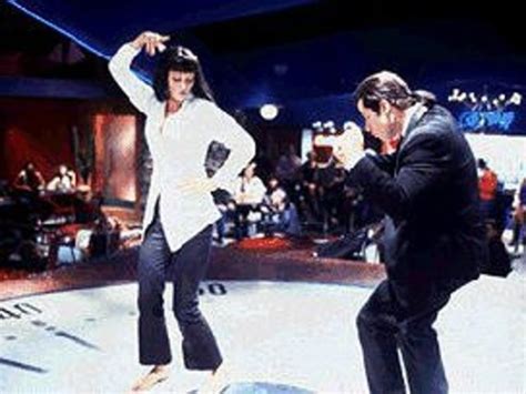 Pulp Fiction Twist Contest Dance The Famous Dance Scene 11