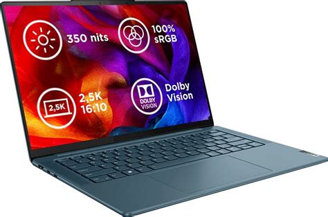 Lenovo Yoga Pro 7 14arp8 Tidal Teal Celokovový Notebook Alzacz