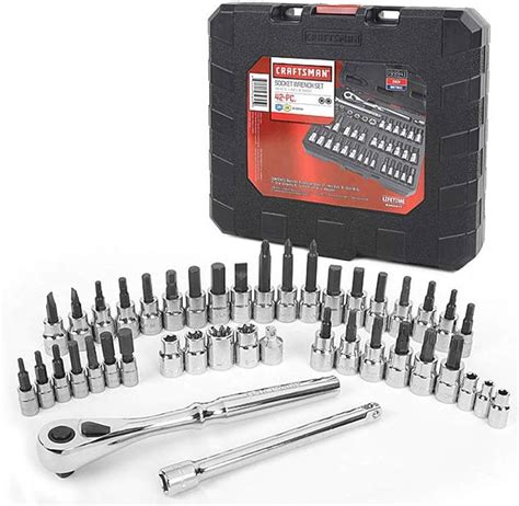 Craftsman 9 34845 42 Piece Socket Wrench Bit Set 45 Off