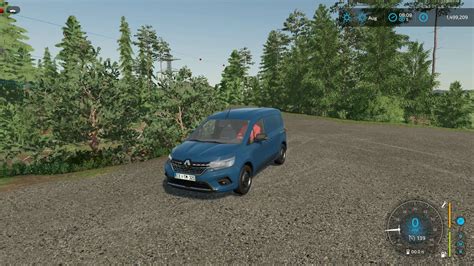 Renault Kangoo Van V For Fs Farming Simulator Mod