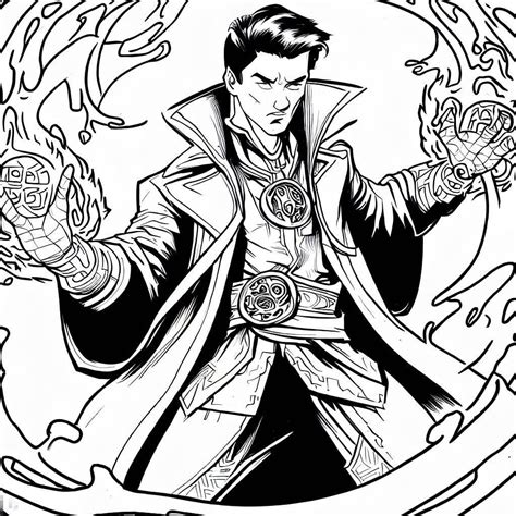 Doctor Strange Ausmalbilder Malvorlagen Doctor Strange Zum Ausdrucken