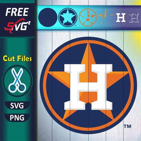 Houston Astros logo SVG free for Cricut