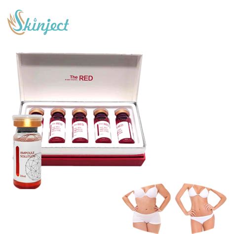 Korea The Red Ampoule Solution Lipo Serum Lipolysis Injection Fat