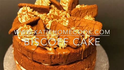 Delicious Biscoff Cake Recipe And Tutorial Youtube