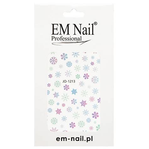 Naklejki Na Paznokcie Nail Art Naklejki Em Nail Professional Nail