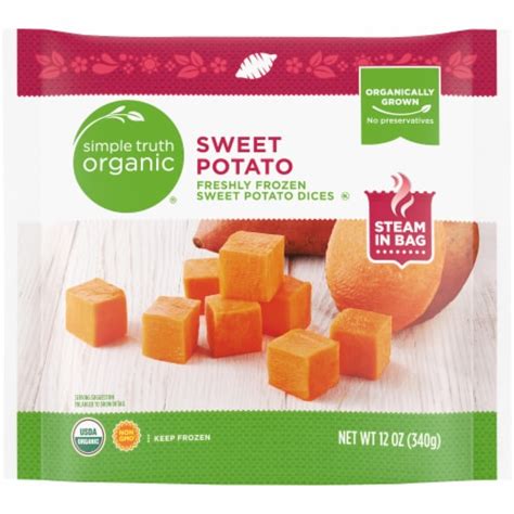 Simple Truth Organic® Frozen Sweet Potato Diced 12 Oz King Soopers