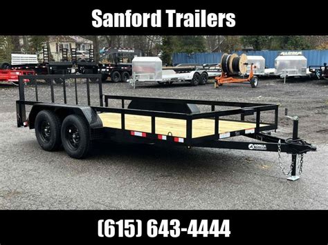 2023 Gorilla Trailer 6'4" x 14' Tandem Axle Utility Trailer | Sanford ...