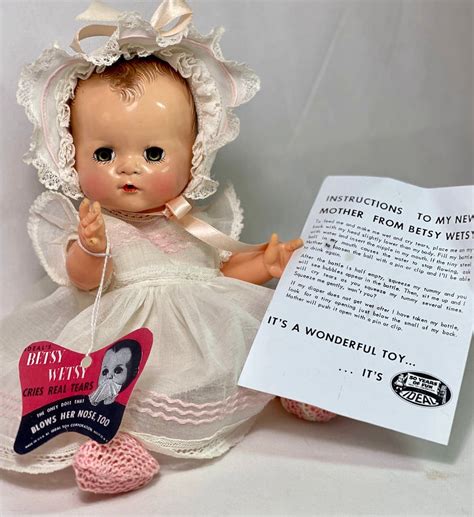 Early Vintage S Ideal Toy Co Betsy Wetsy Doll All Original