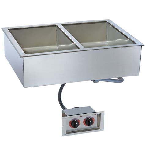 Alto Shaam 200 HW D4 Two Pan Drop In Hot Food Well For 4 Deep Pans 120V