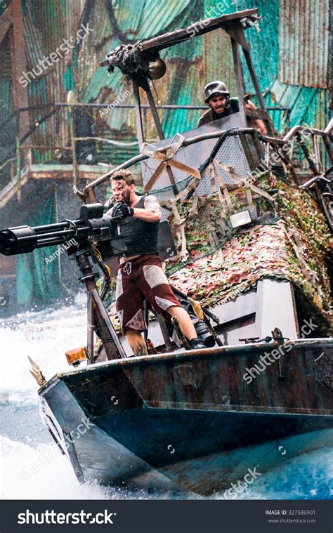 Universal Studios Singapore Waterworld Cast