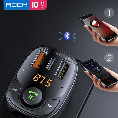 Rock B Bluetooth Auto Fm Zender Usb Pd Autolade Grandado