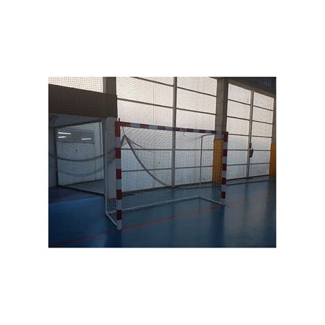 Juego Porterias F Sala Balonmano Metalicas Trasladables X Mm Con