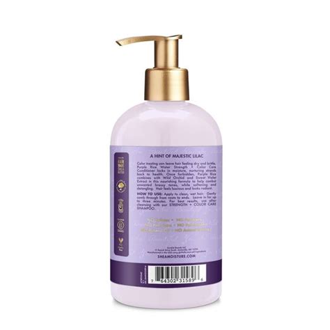 Shea Moisture Purple Rice Water Strength And Color Care Conditioner Afroshoppe Ch