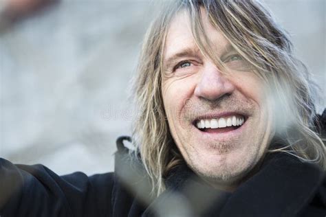 Handsome Mature Man In Town Stock Image Image Of Hair Enjoying 74567995