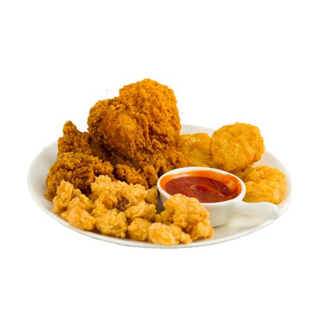 Fast Food Fried Food Chicken Drumstick Snack Full Wing Breakfast Png