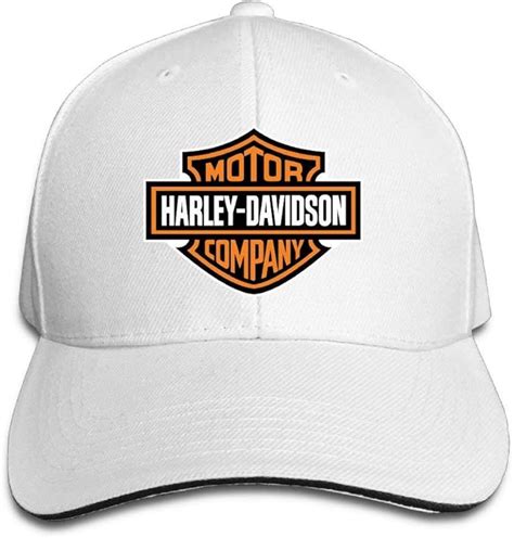 Harley Davidson Logo Adjustable Peaked Baseball Caps Hats For Unisex