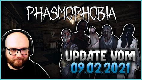 Phasmophobia Update Vom Phasmophobia Patch Notes Deutsch Youtube