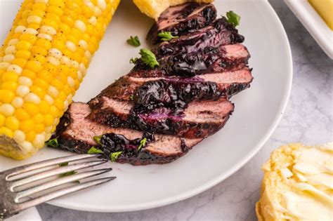 Grilled Pork Tenderloin With Blueberry Barbecue Sauce Recipe Girl