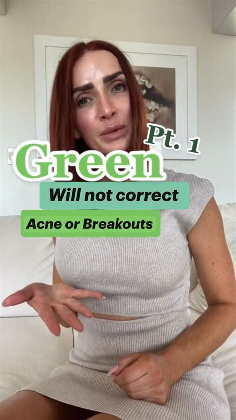 Green Will Not Cover Acne Or Breakouts How To Cover Acne And Blemishes Color Correcting