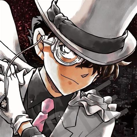 kaito kid  pfp aesthetic kaito detective conan kaito kuroba