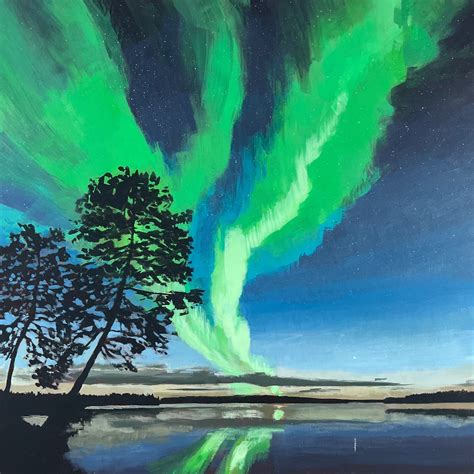 Northern Lights — Jim Musil Painter