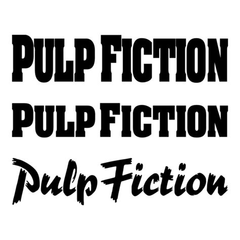 Pulp Fiction Logo PNG Vector (AI, EPS, SVG) Free Download