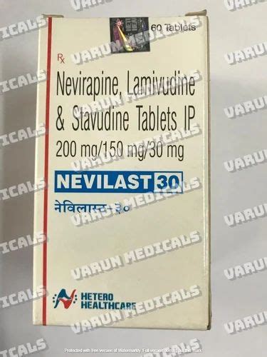 Nevilast Nevirapine Lamivudine Stavudine Tablets At Rs