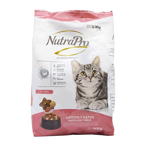 Alimento Para Gato NutraPro Gatos Y Gatitos Pollo 500g 904179